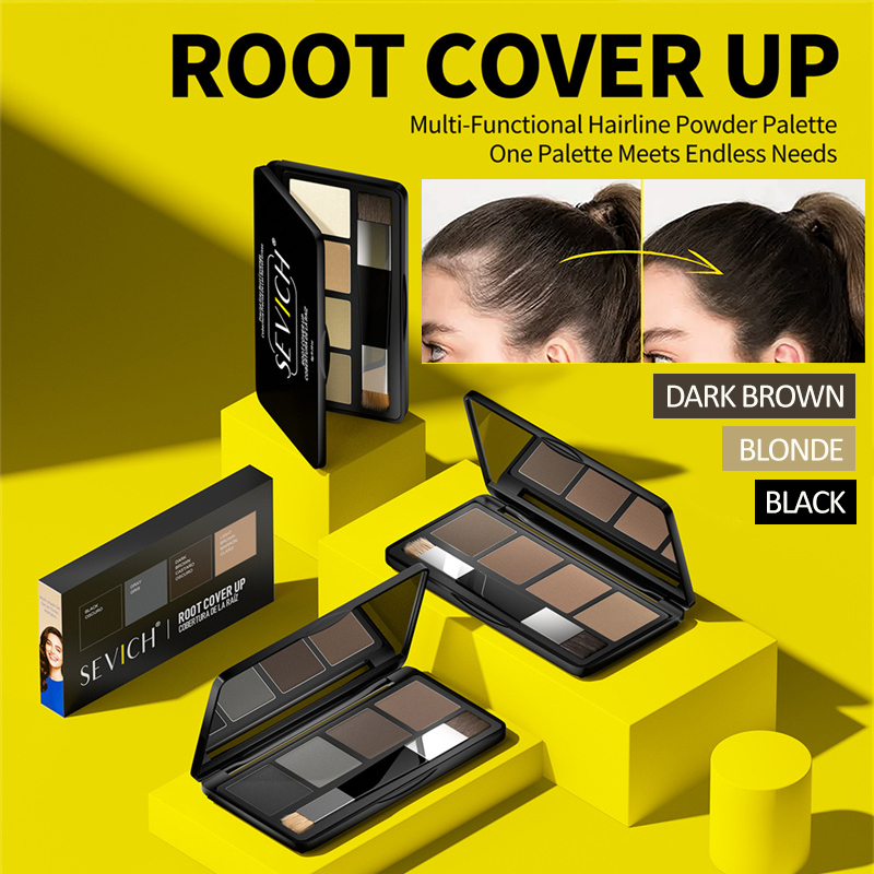 Rooting Hormone Powder - Haarlijnpoeder Zwarte Haarwortelverhuller Natuurlijke Instant Waterdichte