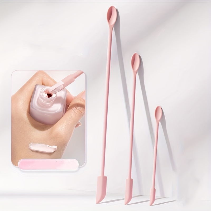 Misting Bottle Fine - 3-delige siliconen lepel met twee uiteinden