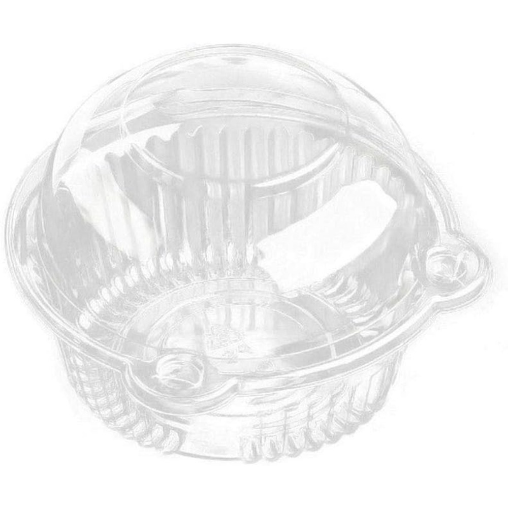 Plastic Dome Clear - Cupcakehouders Individueel, 50 stuks Cupcakecontainers Wegwerp