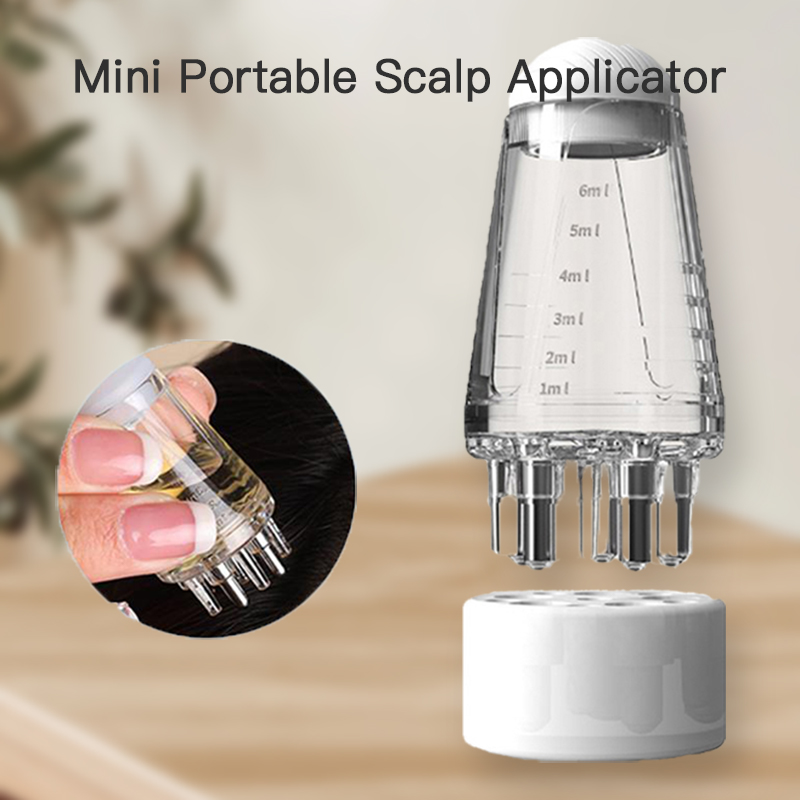 Root Stimulator Liquid - Mini Draagbare Hoofdhuid Applicator Vloeibare Kam