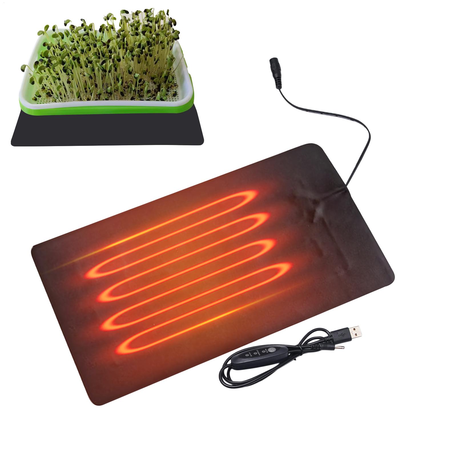 Heat Mat Seedling - 8,5 W USB Zaailing Warmtematten 3