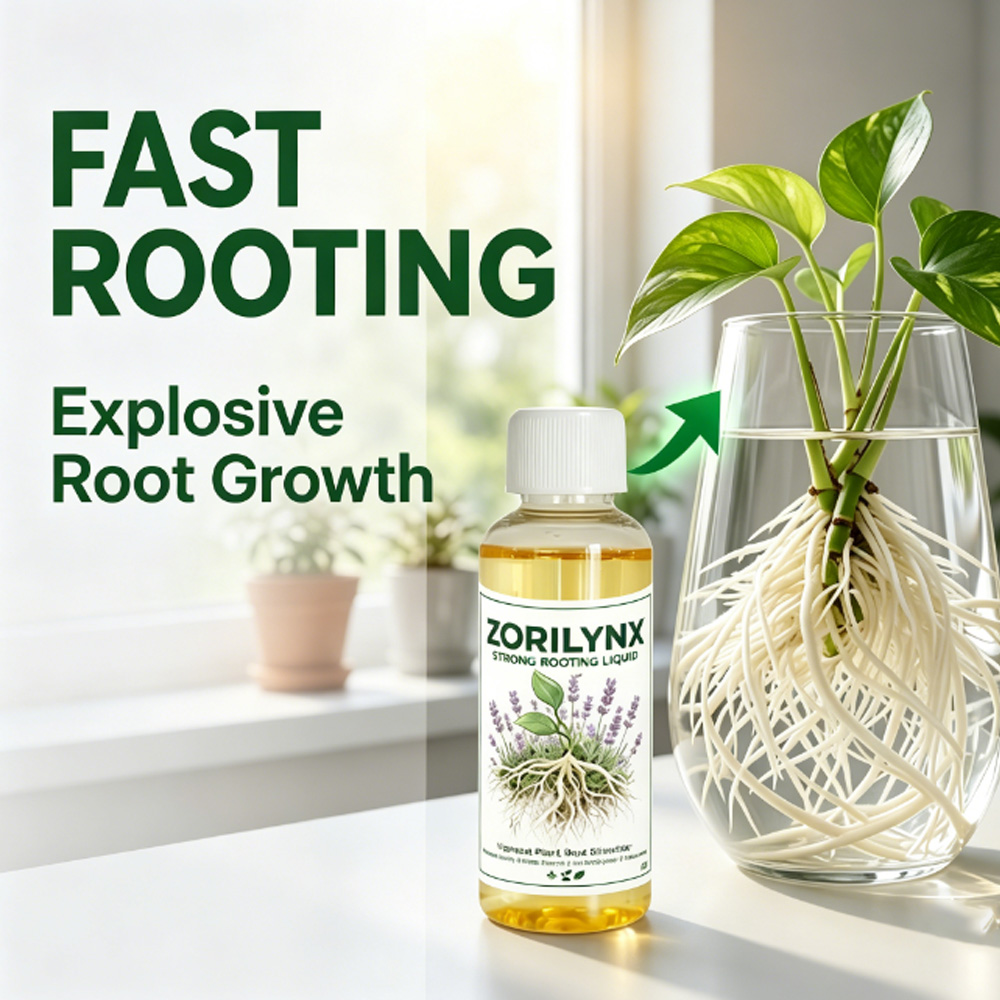 Root Stimulator Liquid - 35ml Sterke Wortelvloeistof, Krachtige Plantenwortelstimulator voor
