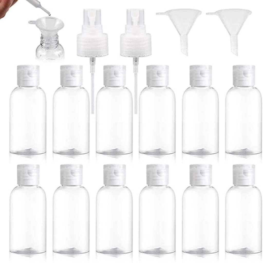 Misting Bottle Fine - Doorzichtige Plastic Lege Flessen Set Pompdispenser