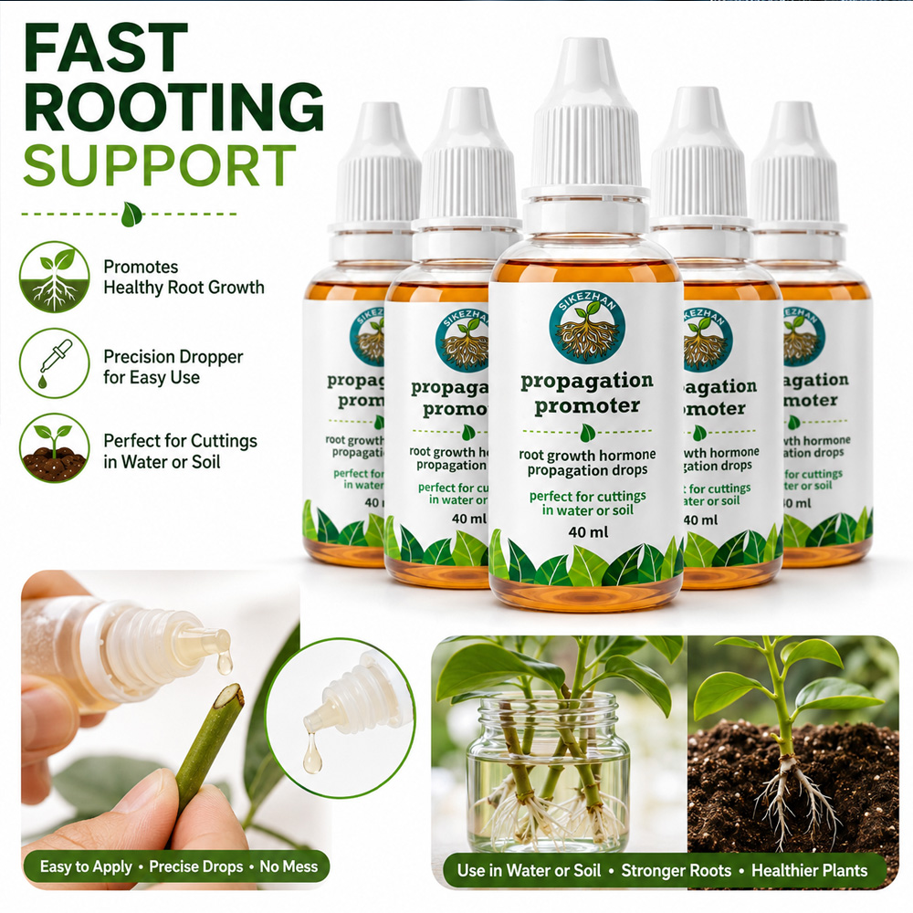 Rooting Hormone Powder - 40ml Snelle plantenwortelvloeistof, stekvermeerderaar, druppels voor