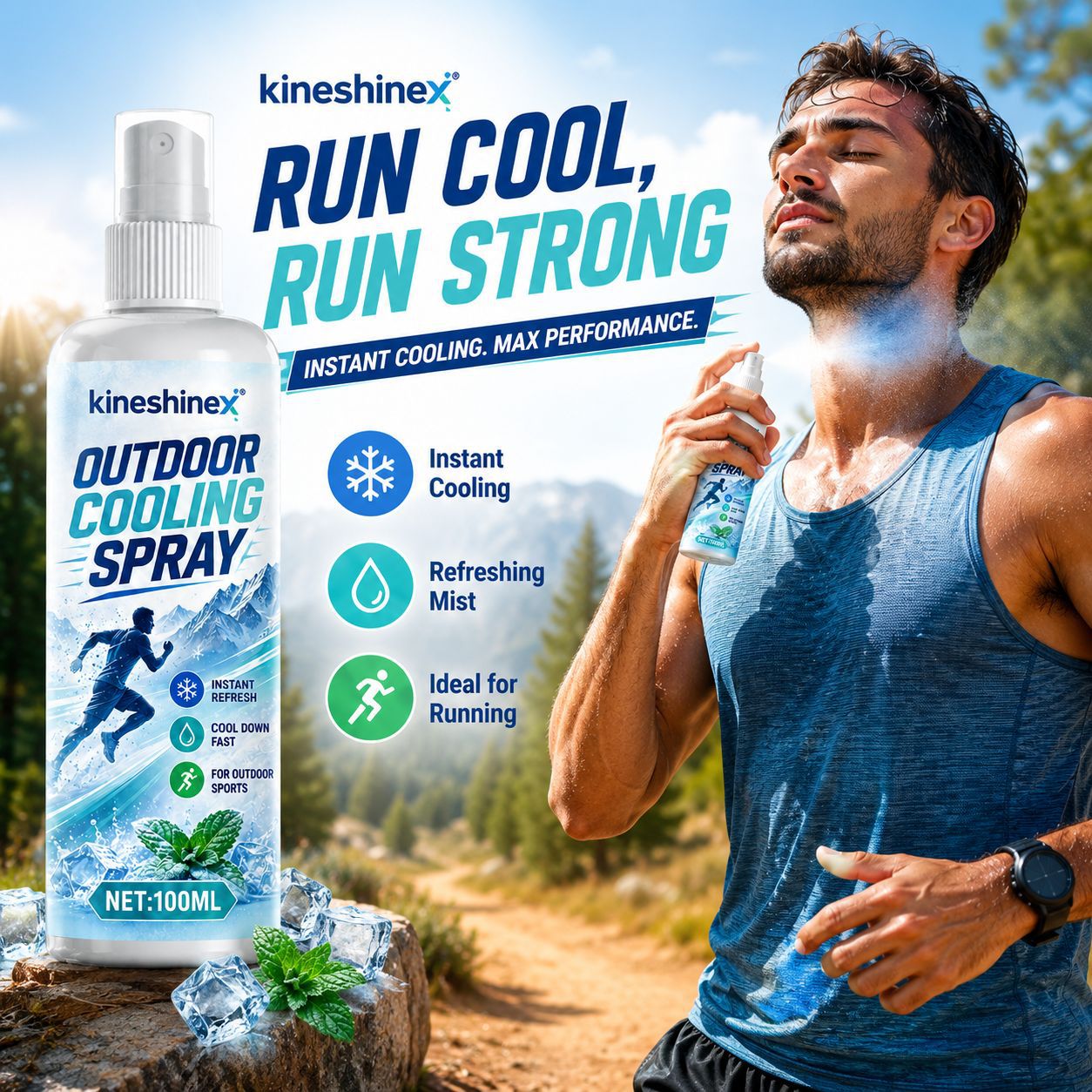 Outdoor Cooling Spray 100ml –  - Misting Bottle Fine recensie en prijs