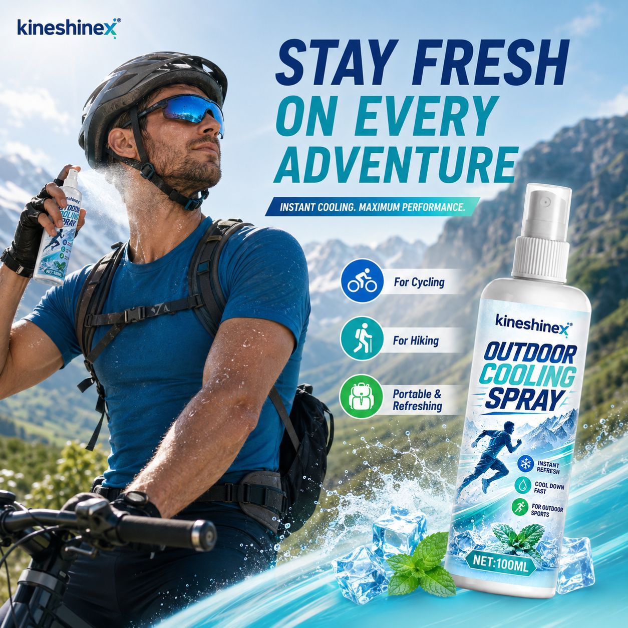 Outdoor Cooling Spray 100ml –  - Misting Bottle Fine recensie en prijs