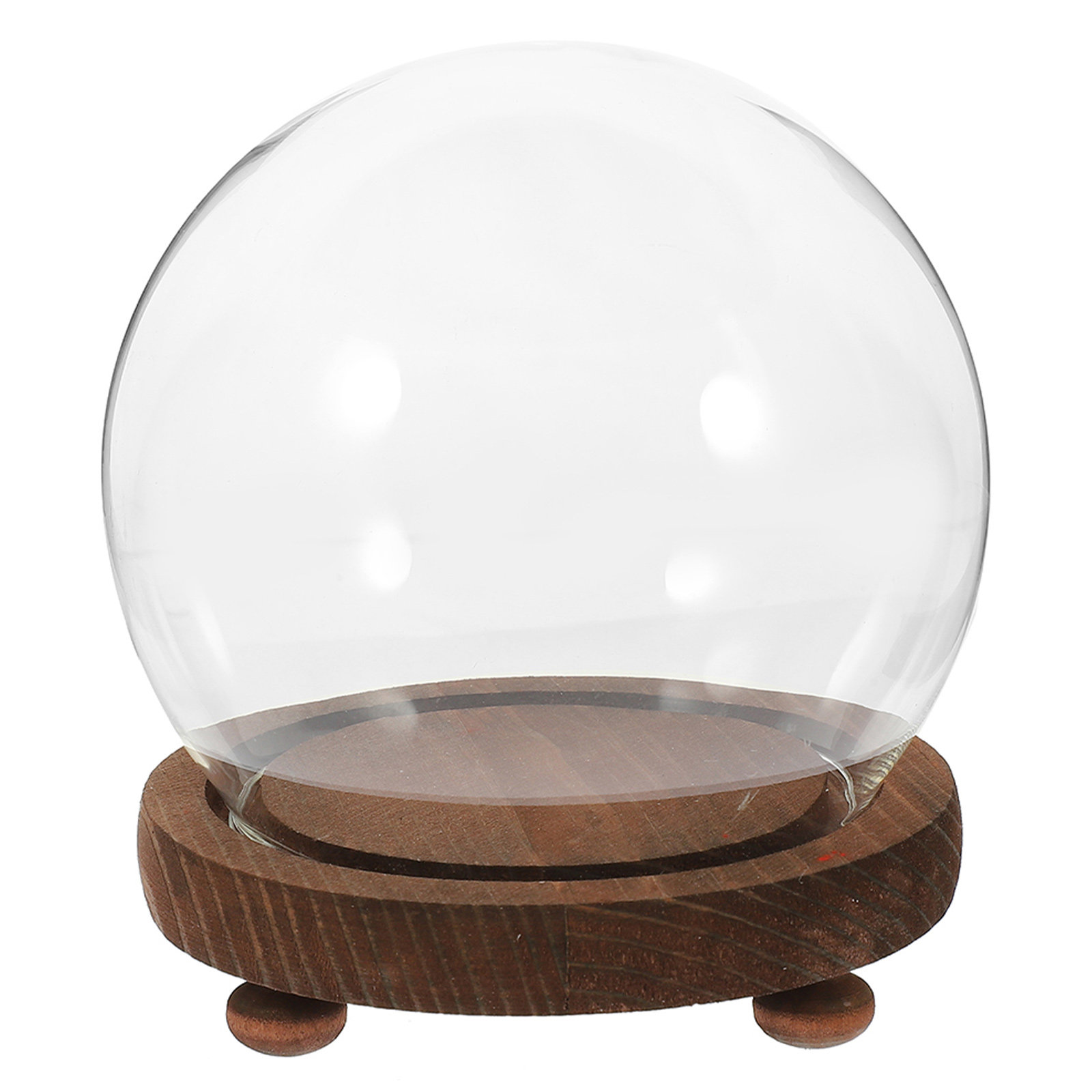 Sferische glazen deksels Ornam - Plastic Dome Clear recensie en prijs