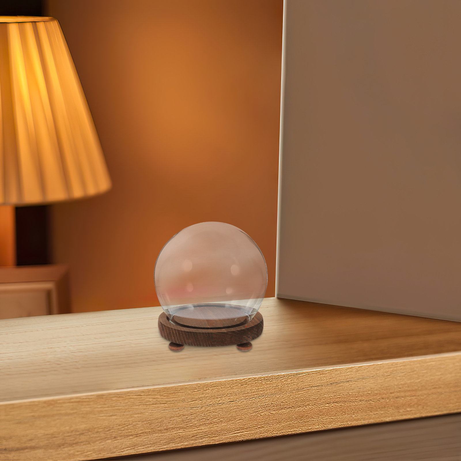 Sferische glazen deksels Ornam - Plastic Dome Clear recensie en prijs