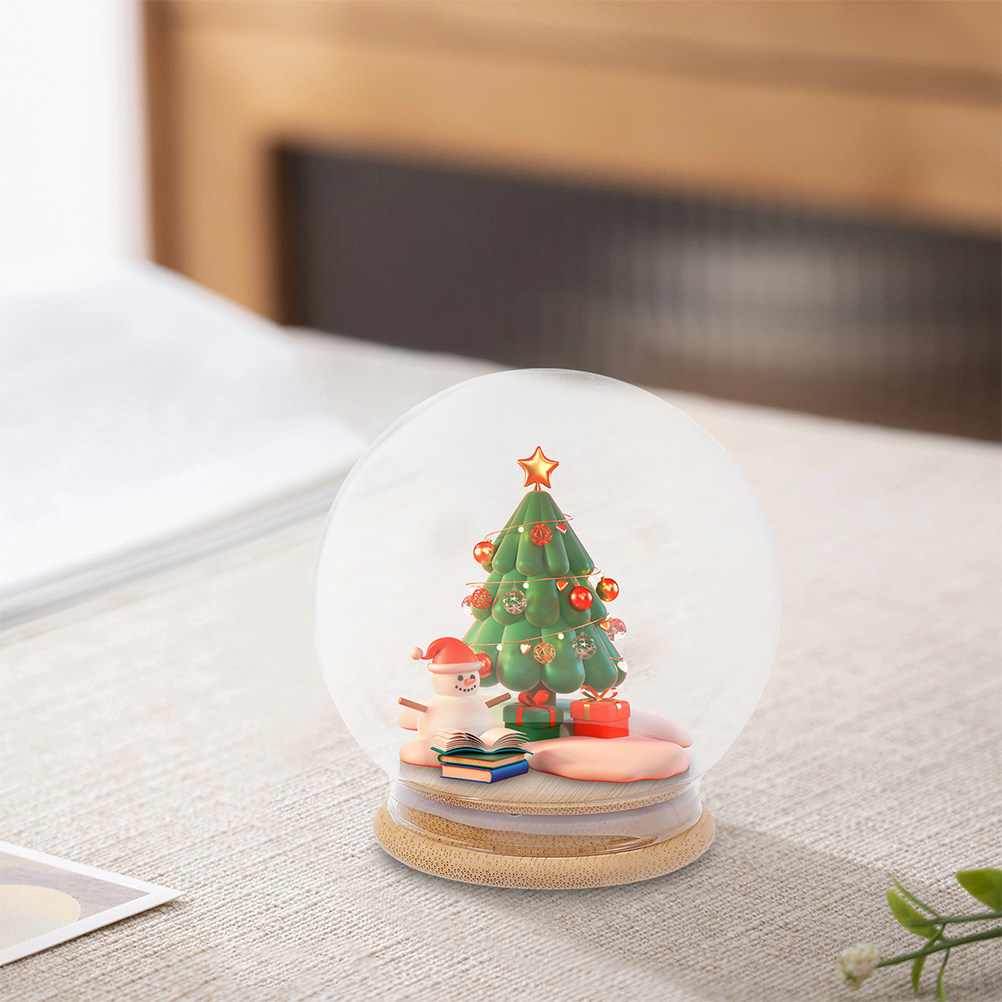 Glazen stolp met deksel, stofd - Plastic Dome Clear recensie en prijs
