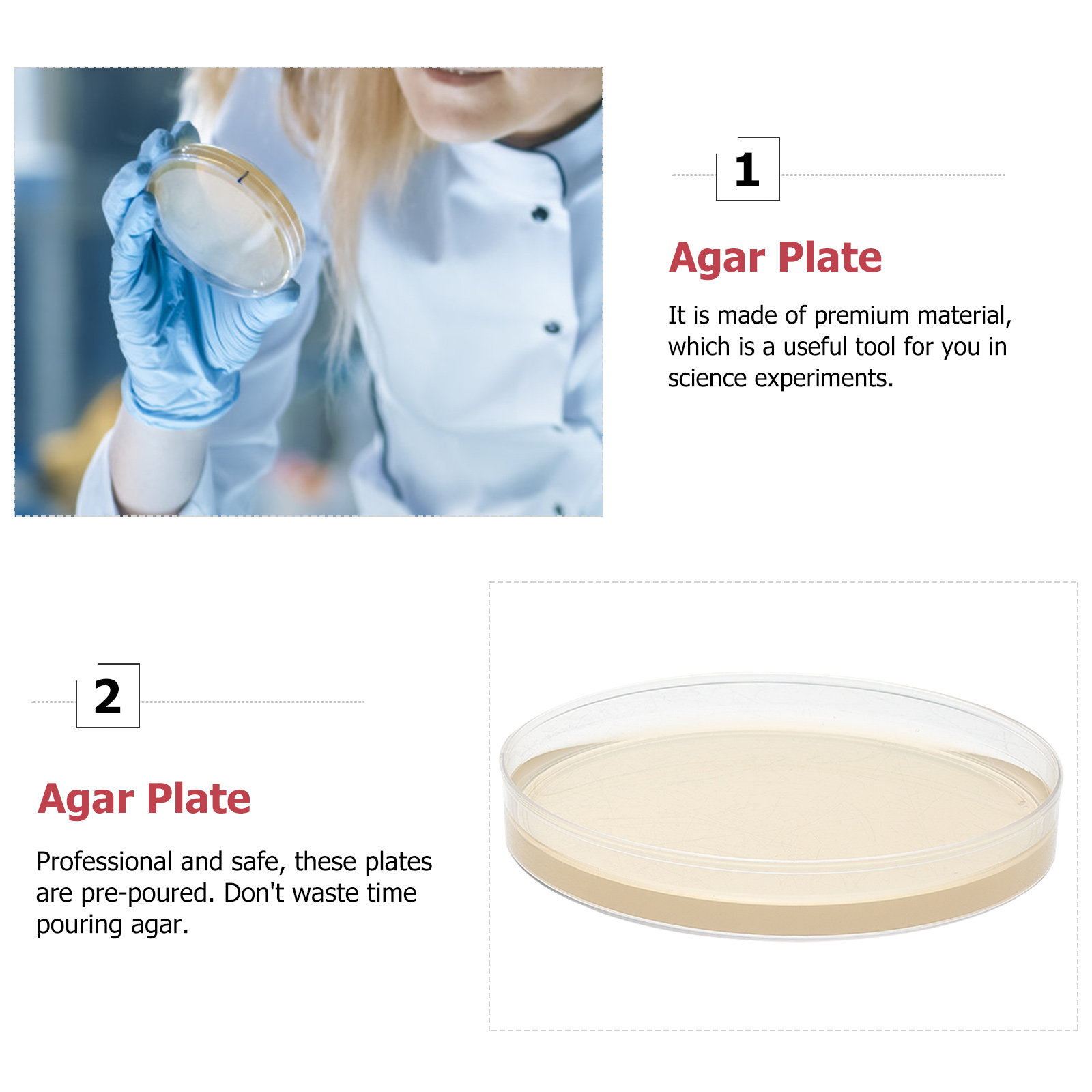 10 stuks Voedingsagarplaten Vo - Agar Tissue Culture recensie en prijs