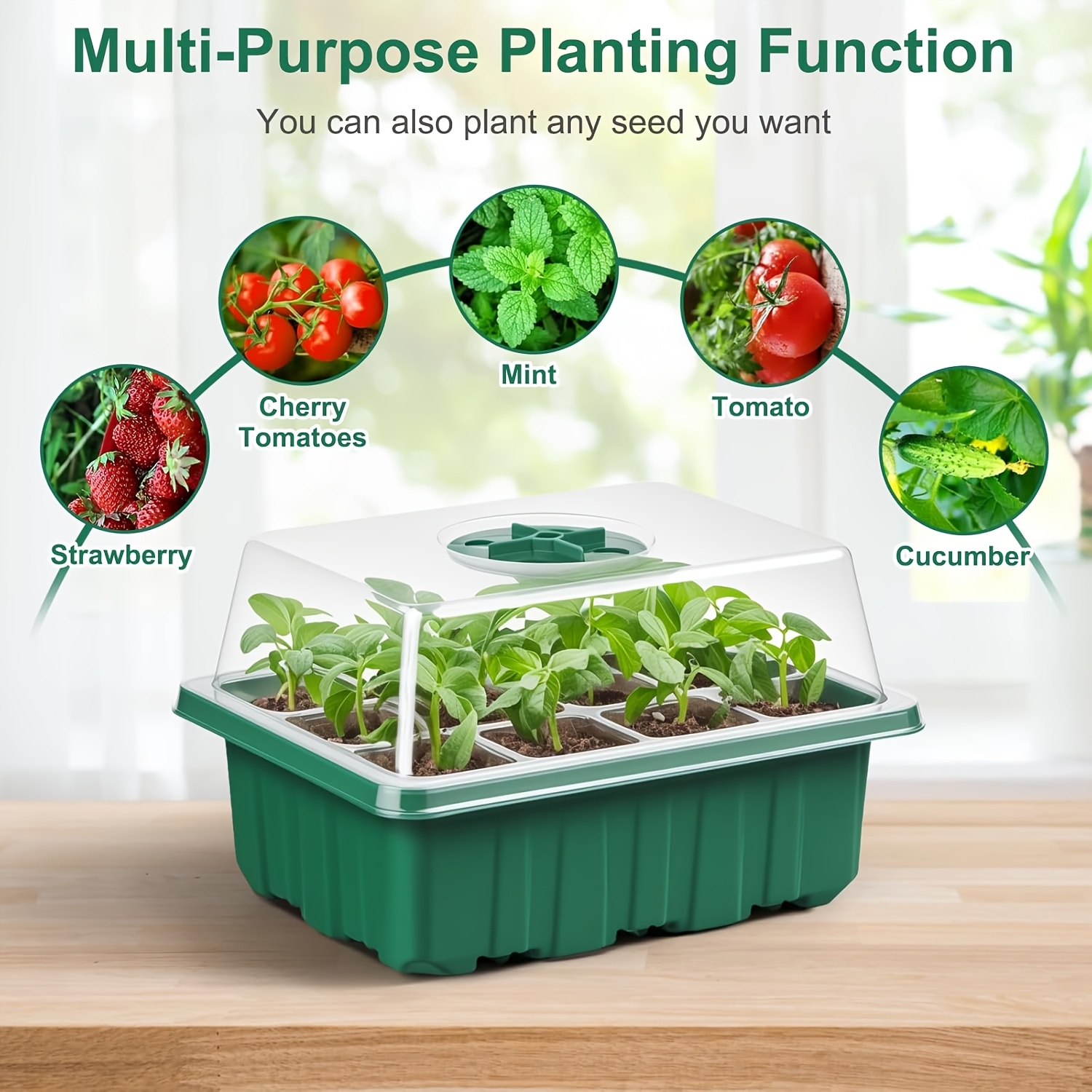 Robuuste zaadstartset, planten - Humidity Dome Kit recensie en prijs