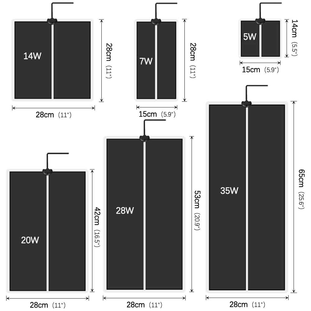 35W-5W Zaden Zaailingen Plant  - Heat Mat Seedling recensie en prijs