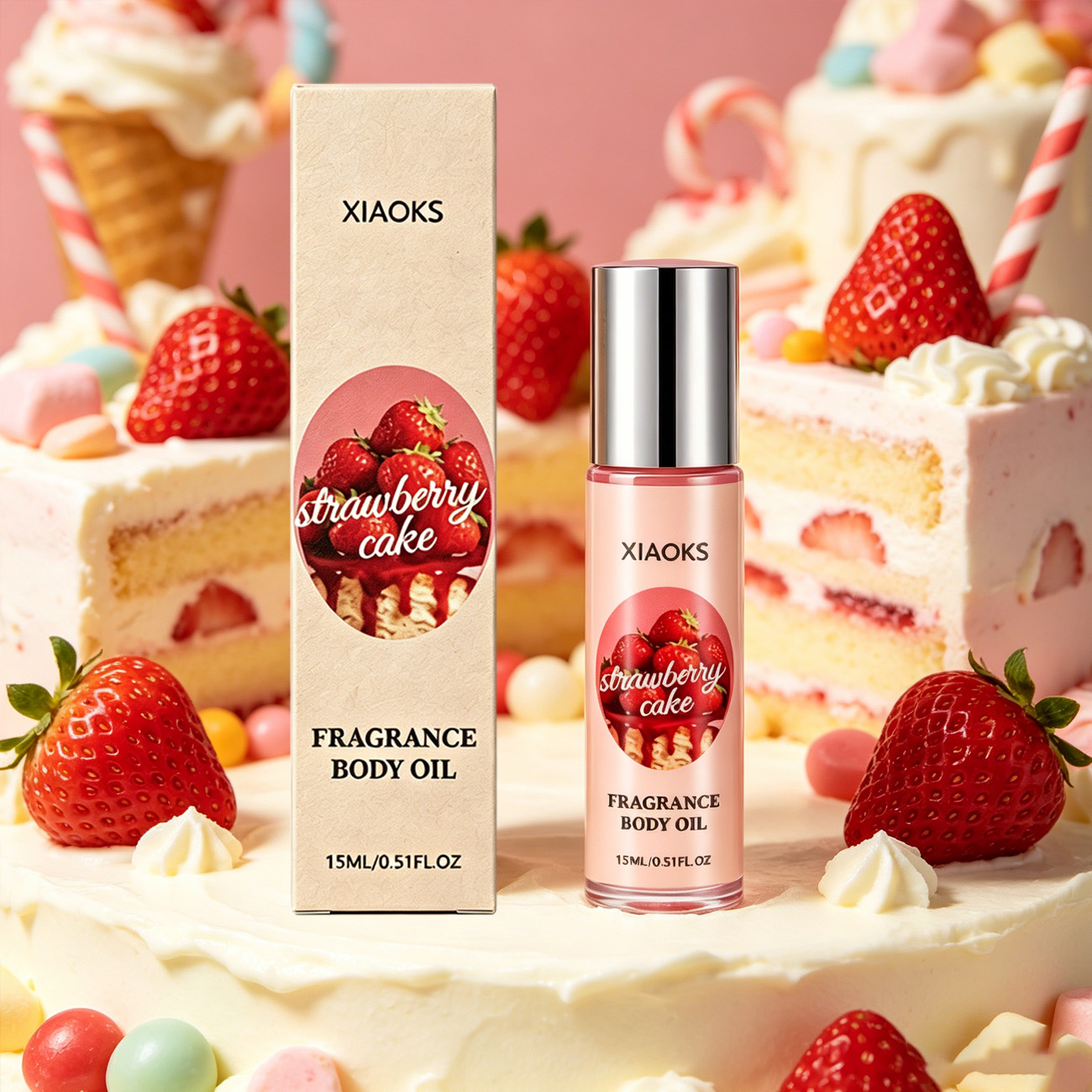 1 fles Strawberry Cake Sweet R - Misting Bottle Fine recensie en prijs