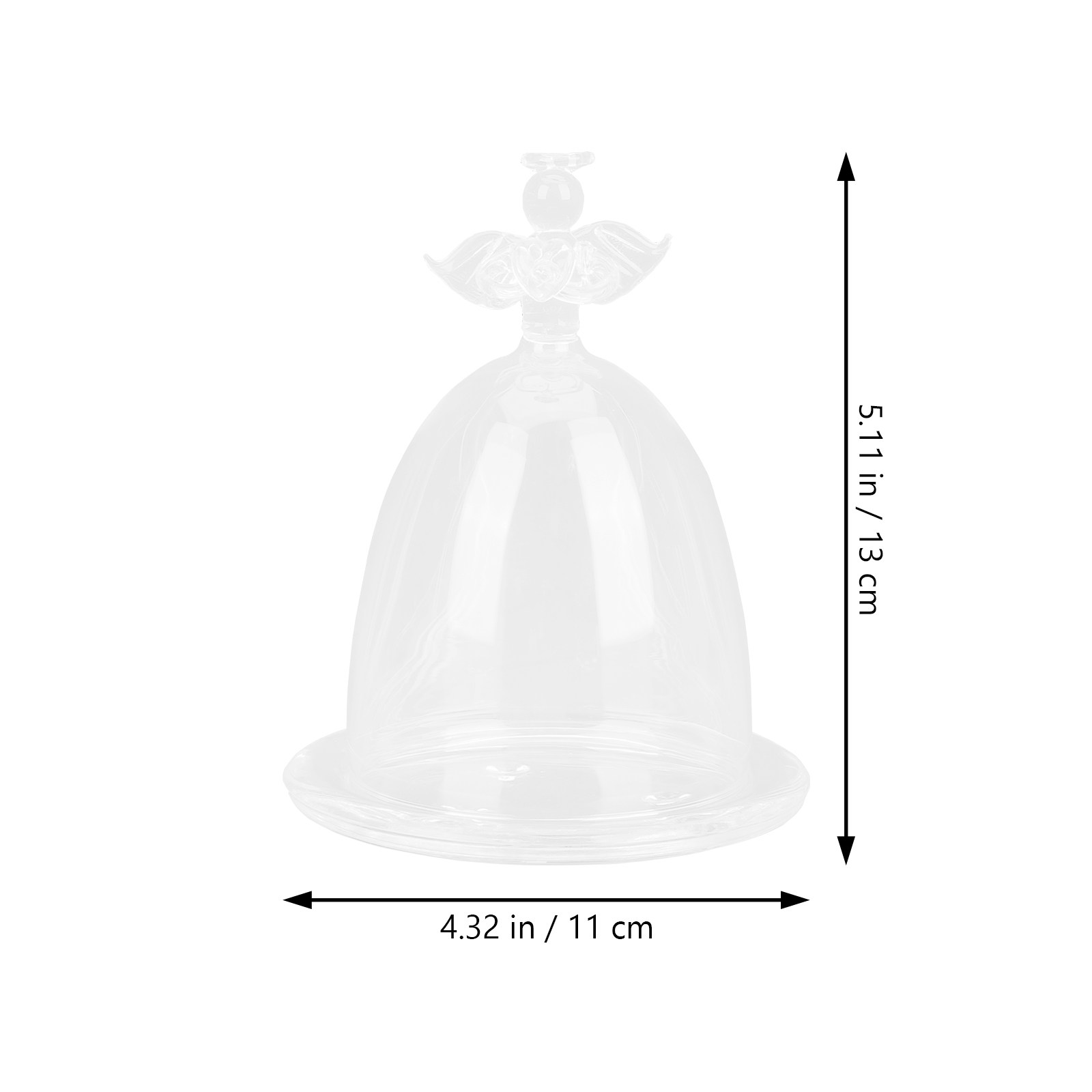 Angel Clear Display Dome voor  - Plastic Dome Clear recensie en prijs