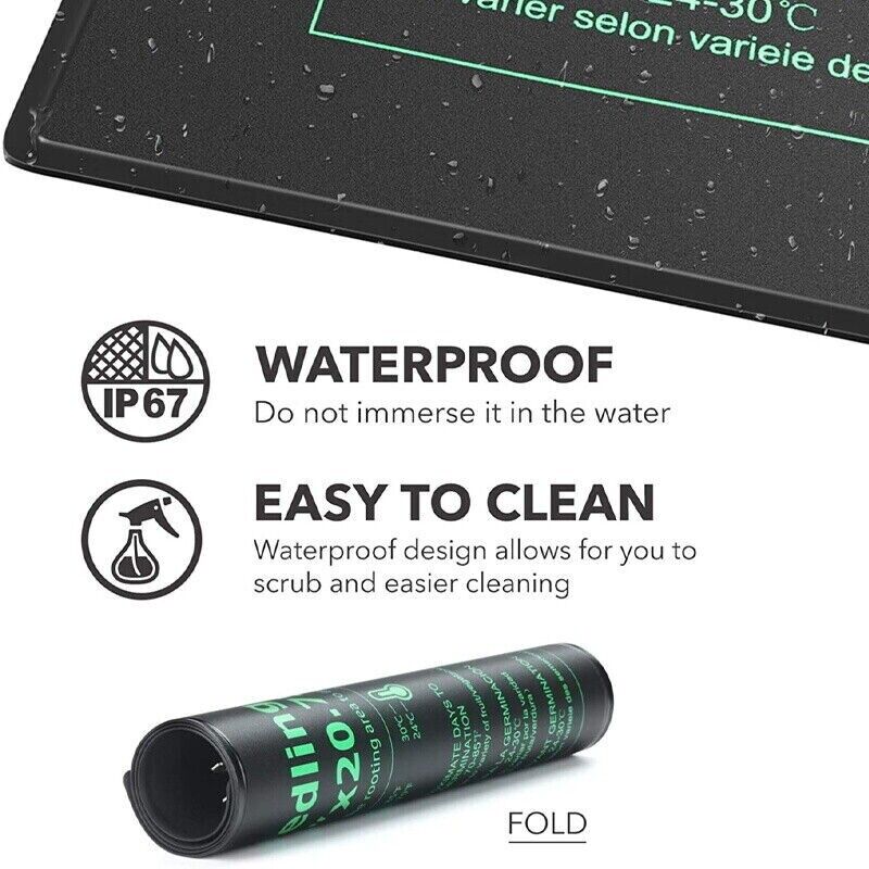 LERWAY 21W Zaailing Verwarming - Heat Mat Seedling recensie en prijs