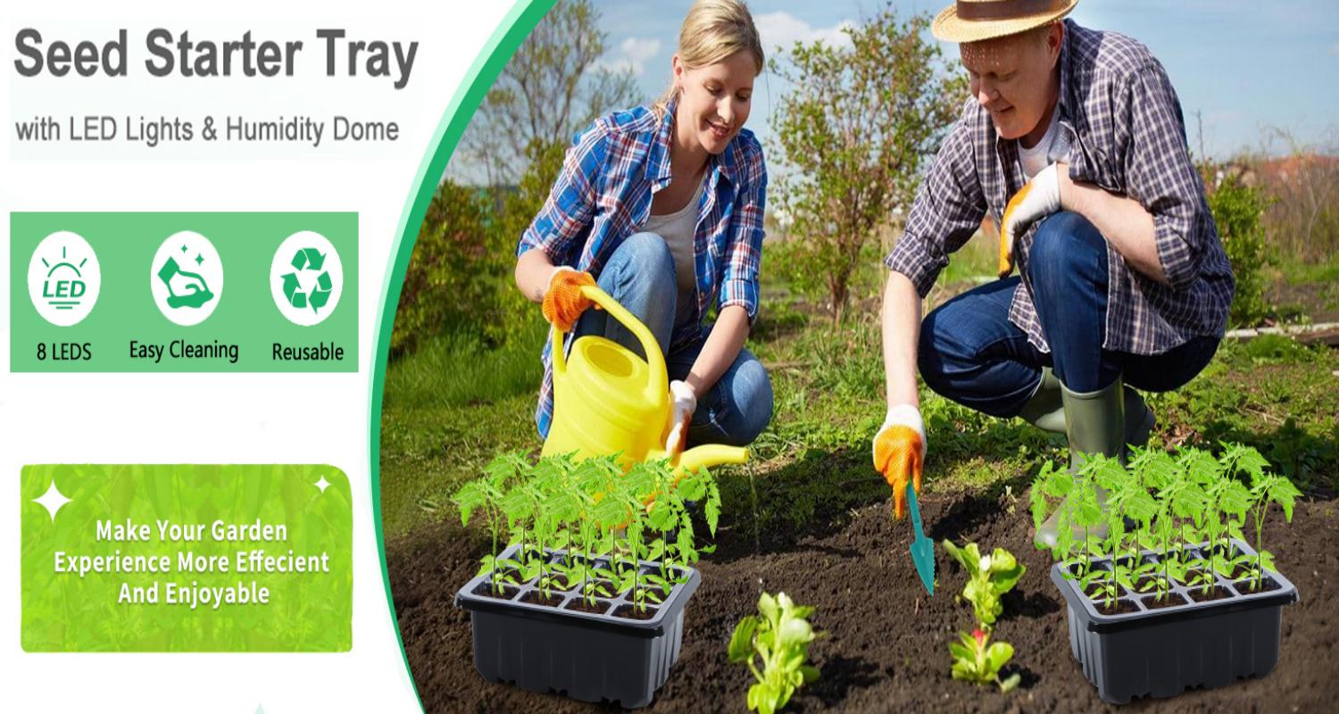 Zaaitray met groeilampen, zaad - Humidity Dome Kit recensie en prijs