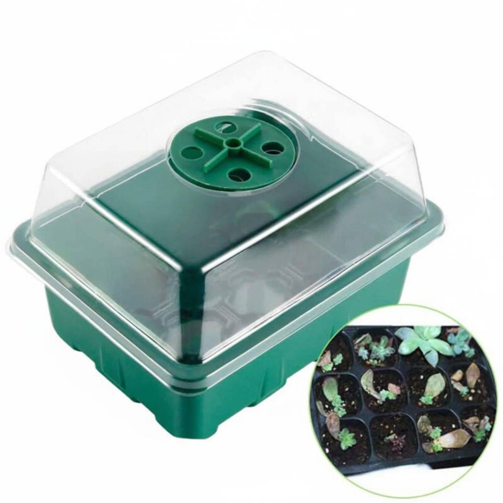 12-delige kiembak met ingebouw - Humidity Dome Kit recensie en prijs