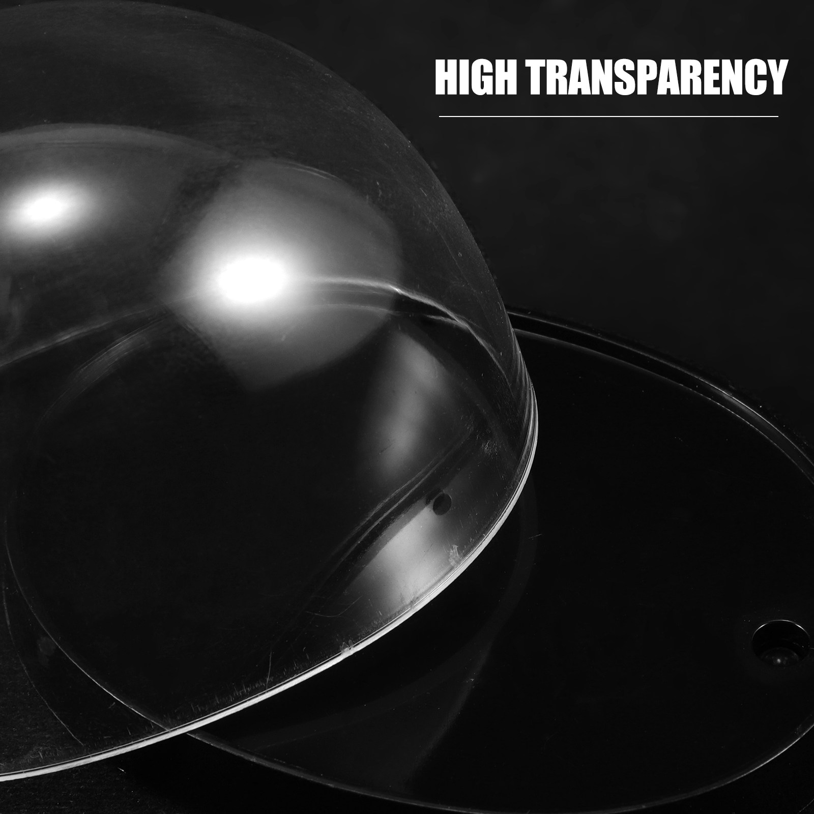 5 sets hoge-transparantie plas - Plastic Dome Clear recensie en prijs