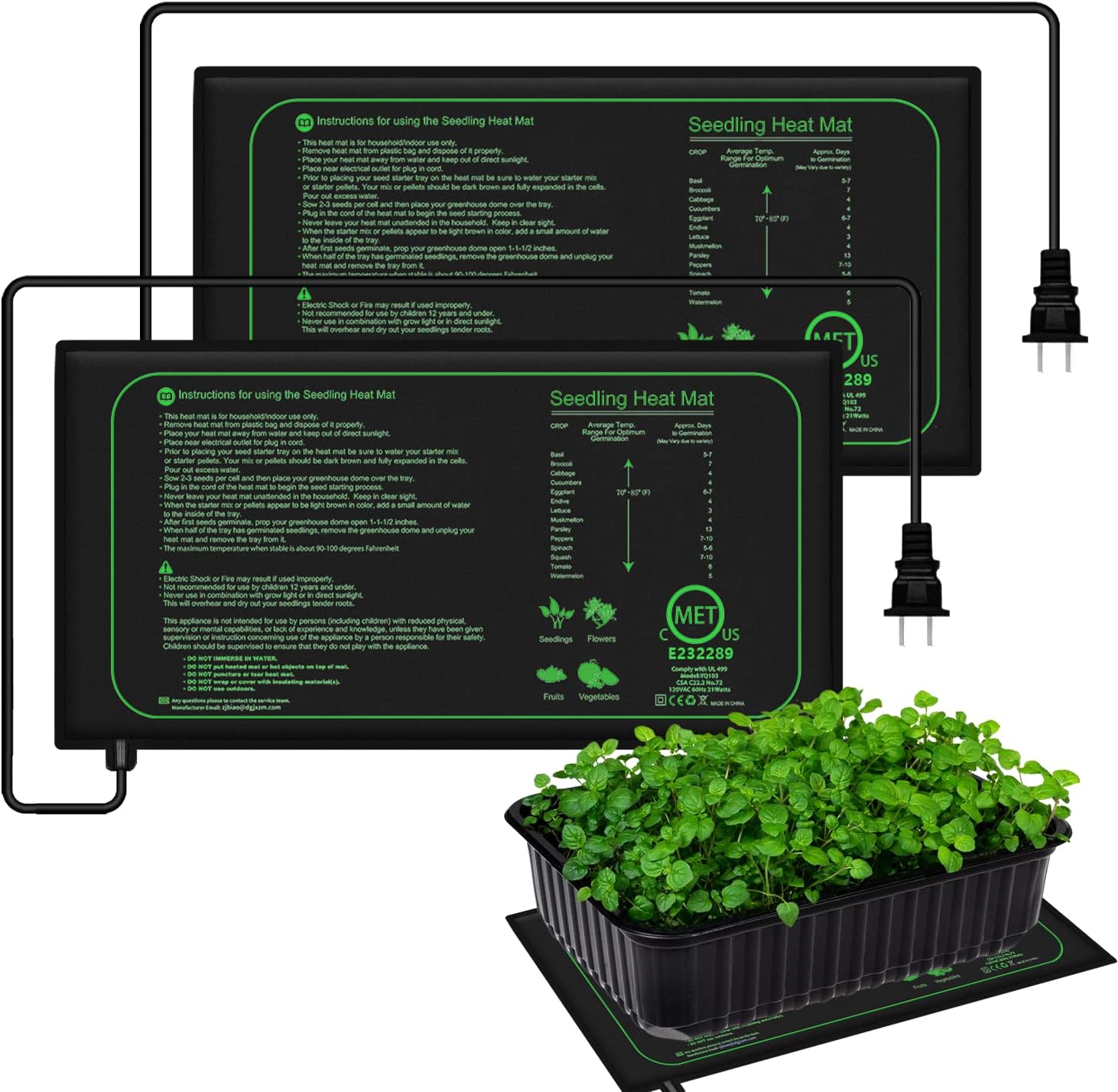 10/25/50CM Zaailing Warmte Mat - Heat Mat Seedling recensie en prijs