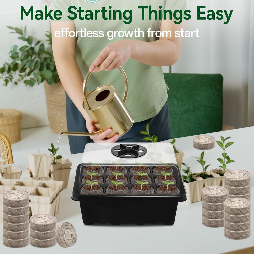 4-pack zaaitray met 50 stuks t - Peat Pellet Tray recensie en prijs