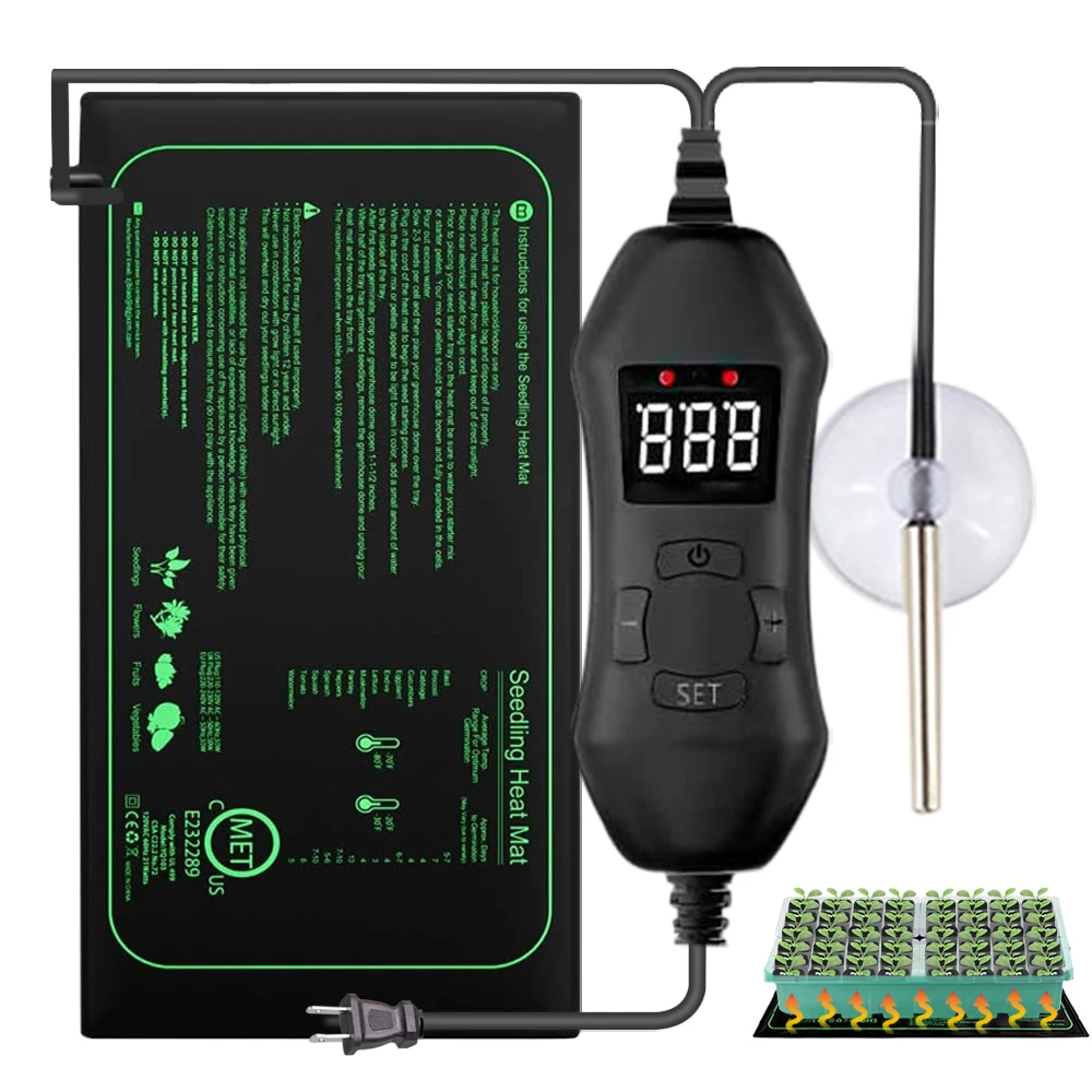 50W EU-US/UK/AU Verstelbare Th - Heat Mat Seedling recensie en prijs