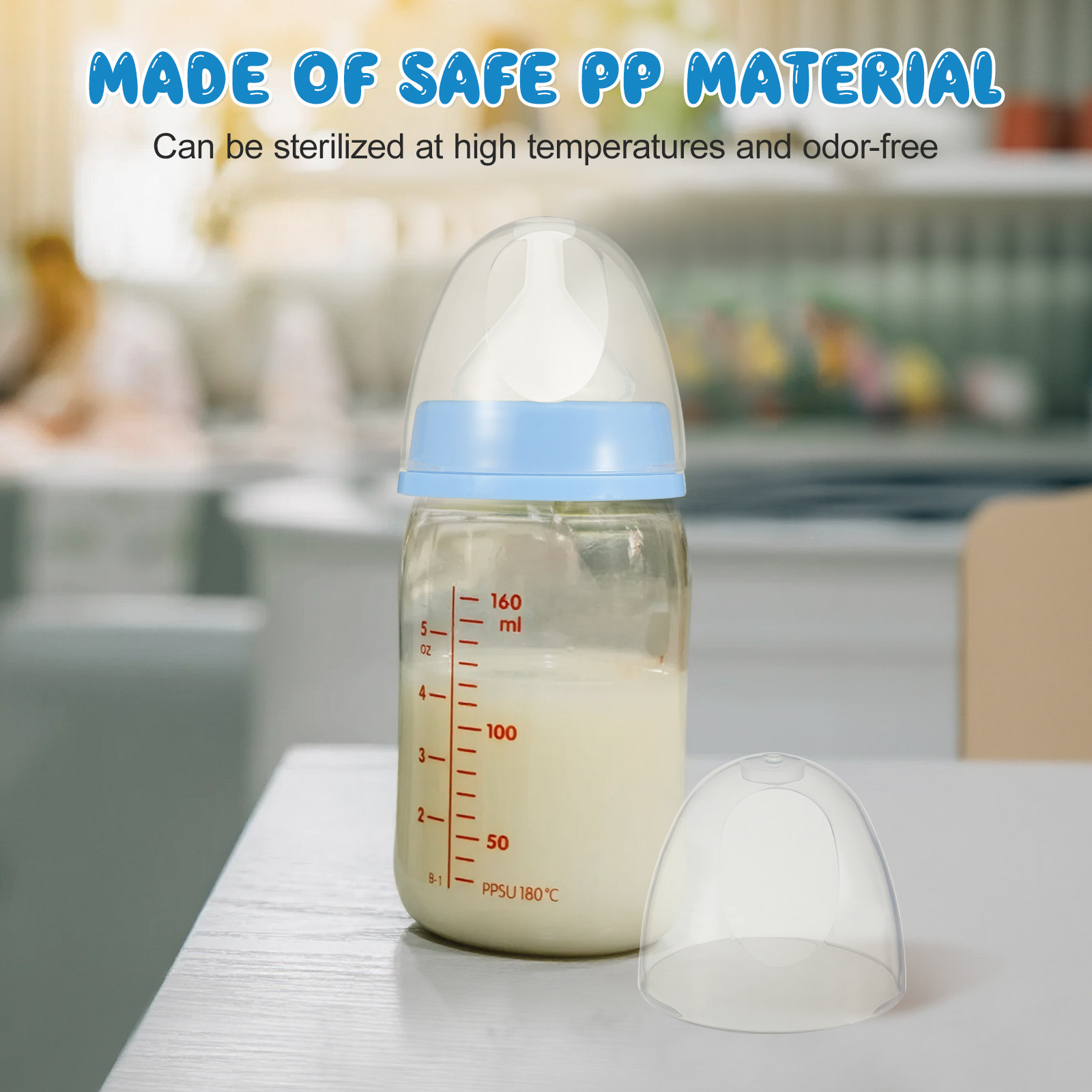 Vervangende plastic babyflesdo - Plastic Dome Clear recensie en prijs