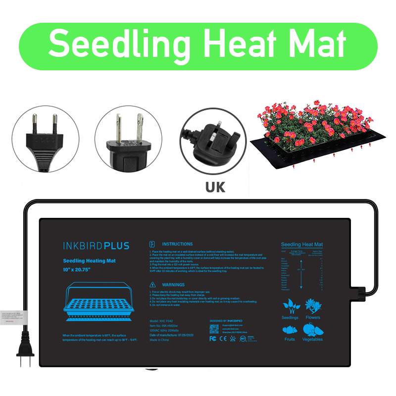 20.75X10Cm Eu/Us/Uk/Au Plug Za - Heat Mat Seedling recensie en prijs