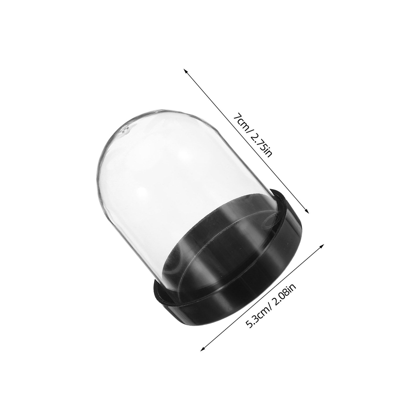 4 stuks transparante micro-lan - Plastic Dome Clear recensie en prijs